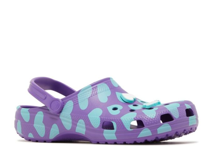 Awake NY x Classic Clog ”Home Is Where The Heart Is – Purple”