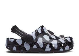 Awake NY x Classic Clog Kids ”Home Is Where The Heart Is – Black”