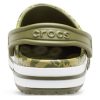 Crocs 4 Printing Camouflage Green Unisex Sandaler 206232-354