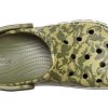 Crocs 4 Printing Camouflage Green Unisex Sandaler 206232-354