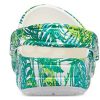 Crocs 4 Utskrift utomhus platt klack Strandsport Vit gröna sandaler ”Vit grön” 206230-1C8