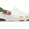 Crocs All Terrain Träskor ”White Green” 206340-0WV