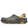 Crocs All-Terrian-fodrade träskor ”Dusty Olive” 207936-3J5