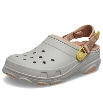 Crocs all terrängfodrad träsko ”Gråbrun” 207936-1LM
