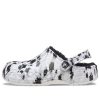 Crocs Baya Fodrad Clog Fleece Fodrad Unisex Vit Grå Tofflor ”White Grey” 205975-10M