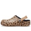 Crocs Baya Fodrad Clog Leopard Print Tofflor 205975-98R
