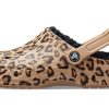 Crocs Baya Fodrad Clog Leopard Print Tofflor 205975-98R