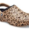 Crocs Baya Fodrad Clog Leopard Print Tofflor 205975-98R