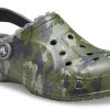 Crocs Baya Fodrad Träsko Utskrift Fleece Fodrad Unisex Camouflage Tofflor 205975-97G Crocs Baya Fodrad Träsko Utskrift Fleece Fodrad Unisex Camouflage Tofflor 205975-97G