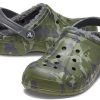 Crocs Baya Fodrad Träsko Utskrift Fleece Fodrad Unisex Camouflage Tofflor 205975-97G Crocs Baya Fodrad Träsko Utskrift Fleece Fodrad Unisex Camouflage Tofflor 205975-97G