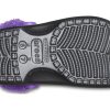 Crocs Baya Fodrade Fuzz Strap Träskor ”Black Purple” 20663309V
