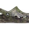 Crocs Baya Marble Fashion Outdoor Unisex Militärgröna sandaler 206935-3TC Crocs Baya Marble Fashion Outdoor Unisex Militärgröna sandaler 206935-3TC