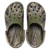 Crocs Baya Marble Fashion Outdoor Unisex Militärgröna sandaler 206935-3TC Crocs Baya Marble Fashion Outdoor Unisex Militärgröna sandaler 206935-3TC
