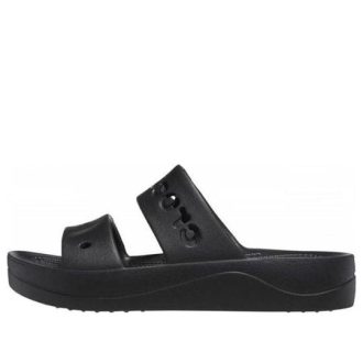 Crocs Baya Plattformssandaler ”Svarta” 208188-001