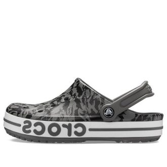 Crocs Bayaband Beach Grey Black Sandaler ”Grey Black” 206232-0DY