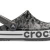 Crocs Bayaband Beach Grey Black Sandaler ”Grey Black” 206232-0DY