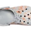 Crocs Bayaband Beach ljusgrå Flowers Sandaler 206232-0GN Crocs Bayaband Beach ljusgrå Flowers Sandaler 206232-0GN
