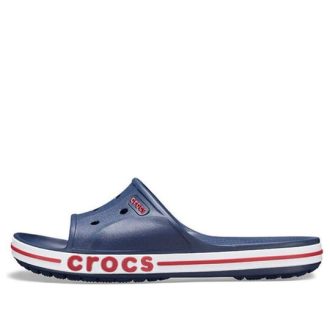 Crocs Bayaband Clog Blå Vit Röd Unisex Tofflor 205392-4CC