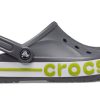 Crocs Bayaband Cozy Sports Sandaler Röd Unisex Grå 205089-0GX