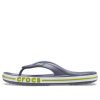 Crocs Bayaband Flip Non-Slip Slitbeständig Casual Grågröna Tofflor ”Grey Green” 205393-0A3