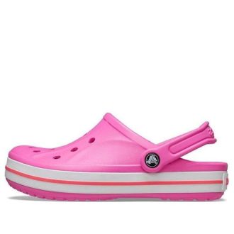 Crocs Bayaband träskor ”Pink White” 207591-6QQ