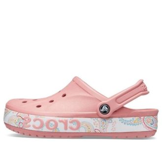 Crocs Bayaband Trycksandaler Rosa Unisex 206233-682