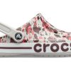 Crocs Bayaband tryckta klassiska träskor ”White Brown Red” 205840-1CD