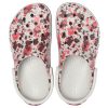 Crocs Bayaband tryckta klassiska träskor ”White Brown Red” 205840-1CD