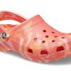 Crocs Beach Orange Marble Sandaler 206867-6SN