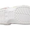 Crocs Beach White Flowers Sandaler ”White Red Green” 206230-10D