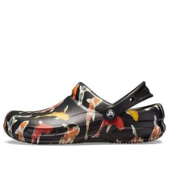 Crocs Bistro Grafiska träskor ”Black Multi” 204044-0S3