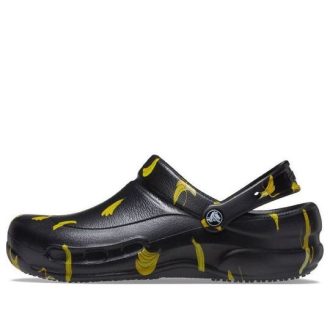 Crocs Bistro Grafiska träskor ”Black Yellow” 204044-064