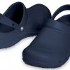 Crocs Bistro Halksäkra träskor ”Navy” 10075-410