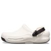 Crocs Bistro Pro Literide träskor ”White Black Orange” 205669-100
