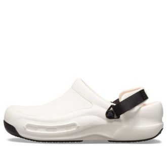 Crocs Bistro Pro Literide träskor ”White Black Orange” 205669-100