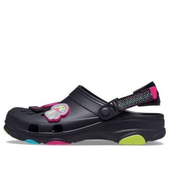 Crocs Classic All-Terrain Clog Minimalistisk Casual Unisex svarta sandaler 207340-001