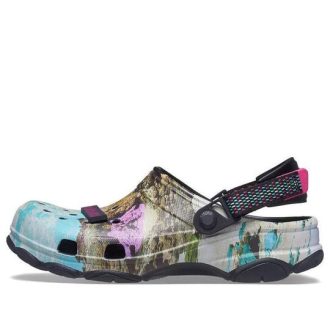 Crocs Classic All-Terrain Träskor ökenmönster Snygg Casual Unisex sandaler i flera färger 207340-90H