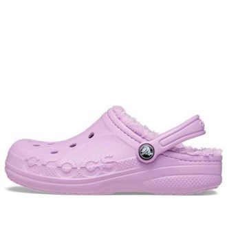 Crocs Classic Baya-fodrad träsko ”Pink” 207500-5Q5