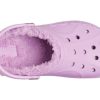 Crocs Classic Baya-fodrad träsko ”Pink” 207500-5Q5