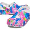 Crocs Classic Beach Sandals Unisex Blå Rosa 207556-102