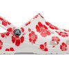 Crocs Classic Beach Sandals Unisex Röd Vit 207849-1AZ