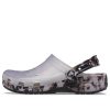 Crocs Classic Bleach Clogs ”Translucent Black White” 207333-001