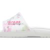 Crocs Classic Bleach Dye Slides ”White Pink” 207411-94S