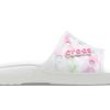 Crocs Classic Bleach Dye Slides ”White Pink” 207411-94S