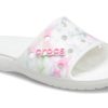Crocs Classic Bleach Dye Slides ”White Pink” 207411-94S