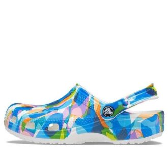 Crocs Classic Bubble Block Clogs ”Blue Multi” 207298-94S