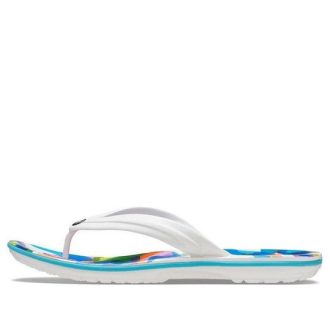 Crocs Classic Bubble Block Slides ”White Multi” 207615-94S