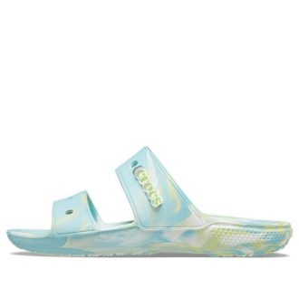 Crocs Classic Casual Fashion Unisex Blågröna Tofflor ”Blue Green” 207701-4SU