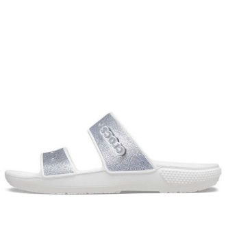 Crocs Classic Casual Fashion Unisex Silver Tofflor 207769-90H