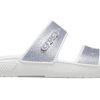 Crocs Classic Casual Fashion Unisex Silver Tofflor 207769-90H